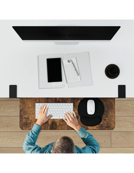 Bandeja de Teclado Deslizante CALASK 67.9x30 cm Ergonómica