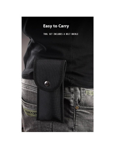 Martillo Multiherramienta 15 en 1 Genérico - Emergencias y Camping