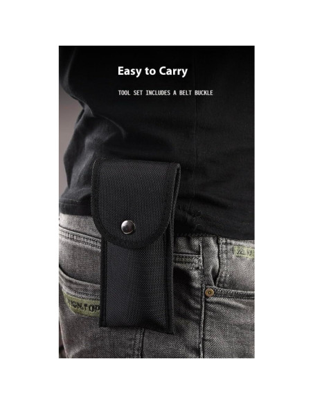 Martillo Multiherramienta 15 en 1 Genérico - Emergencias y Camping