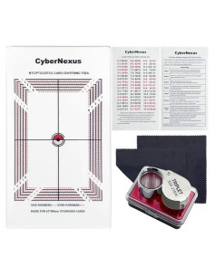 Herramienta de Calificación de Cartas Pokémon Robustix con Lupa 30X