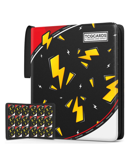 Carpeta de Cartas de Comercio Yifan 9 Bolsillos Negra