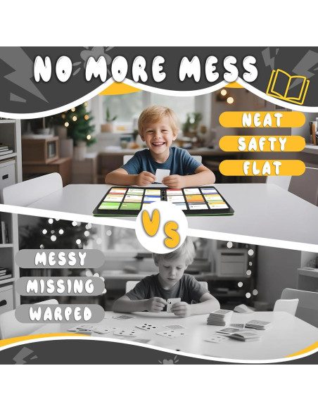 Carpeta de Cartas de Comercio Yifan 9 Bolsillos Negra