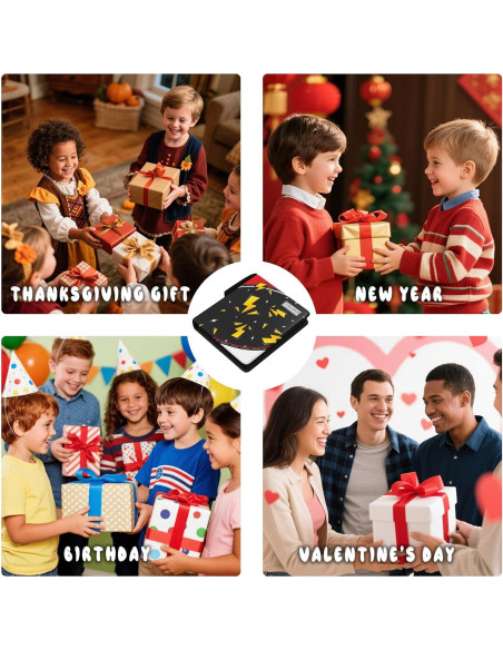 Carpeta de Cartas de Comercio Yifan 9 Bolsillos Negra