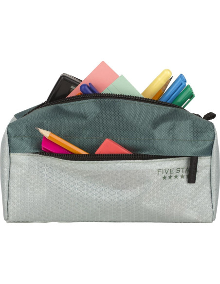 Estuche de Lápices Five Star Verde Juniper con 9 Bolsillos