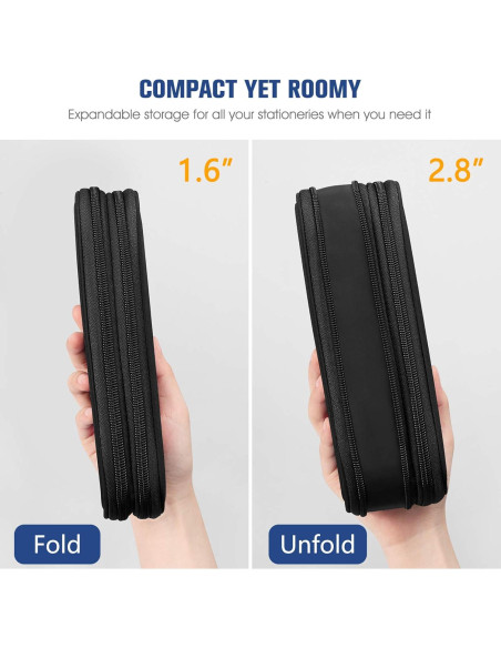 Estuche Expandible FINPAC para Lápices y Bolígrafos 22.4cm