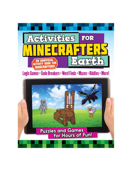 Activities for Minecrafters: Earth: Puzzles and Games for Hours of Fun!