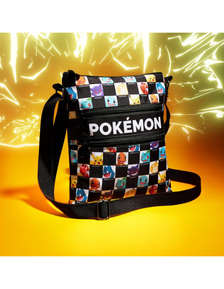 Bolsa Cruzada Pokemon CYP para Niños 26x22x3.5 cm