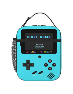 Caja de Almuerzo Aislada COEIOBEO Consola de Juegos Teal 5L