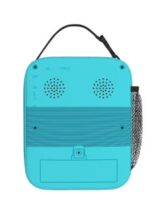Caja de Almuerzo Aislada COEIOBEO Consola de Juegos Teal 5L 2
