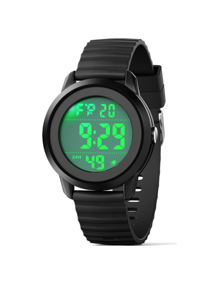 Reloj Digital CKV para Niños 10-18 Años Resistente al Agua 30M
