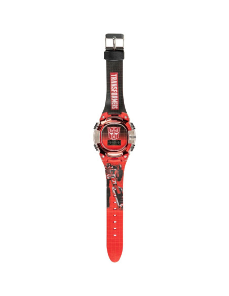 Reloj LCD para Niños Transformers Accutime - Correa Ajustable