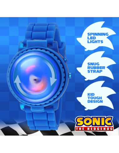 Reloj Digital de Cuarzo Sonic the Hedgehog SNC4020 Niños