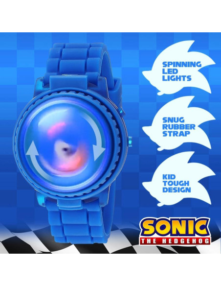 Reloj Digital de Cuarzo Sonic the Hedgehog SNC4020 Niños