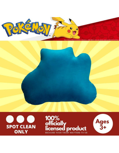 Almohada Corporal Franco Pokemon Snorlax 65x91 cm Suave