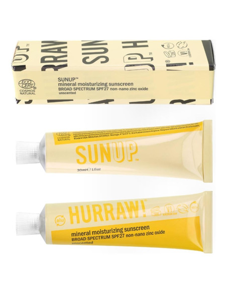 Protector Solar Mineral Hurraw! SUNUP SPF 27 - 100% Natural