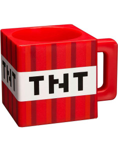Taza de Bloque TNT Minecraft 290 ml Plástico Multicolor 2