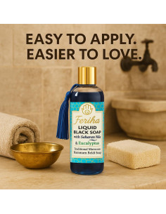 Jabón Negro Líquido Feriha 500ml - Exfoliante Corporal Marroquí 2