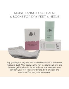 Bálsamo para Pies y Calcetines Hidratantes Mika Vie 255g 2