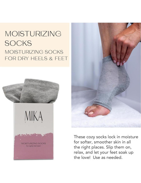 Bálsamo para Pies y Calcetines Hidratantes Mika Vie 255g