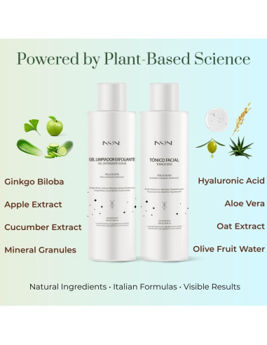 Gel Limpiador Exfoliante Vegano Insane Glow - 200ml - Ácido Hialurónico