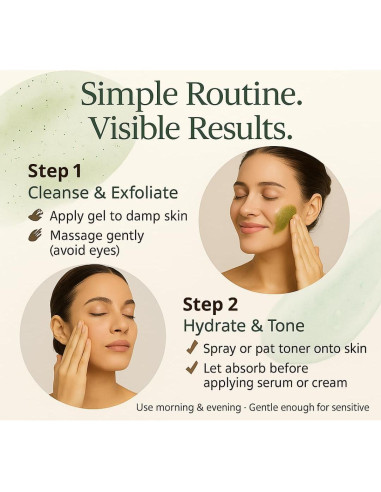 Gel Limpiador Exfoliante Vegano Insane Glow - 200ml - Ácido Hialurónico