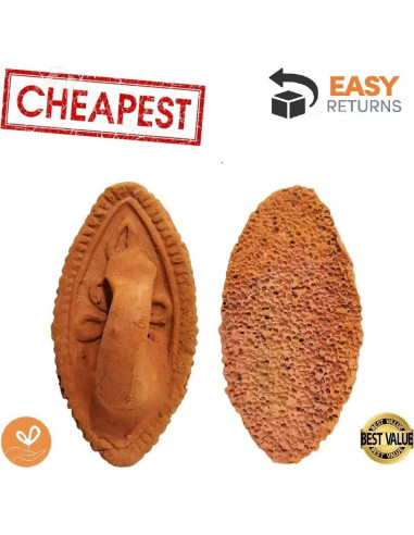 Piedra Pómez Natural Cosynee 12.7x6.35cm Exfoliador de Pies