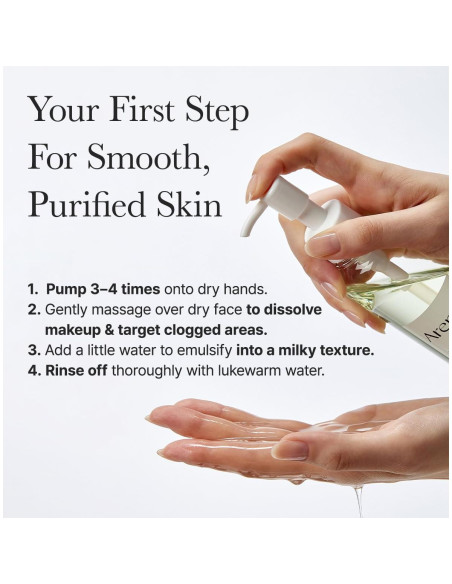 Aceite Limpiador Desmaquillante ARENCIA Pore Melt 200 ml