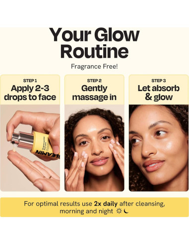 Suero Facial Iluminador Gleamin 15% Vitamina C 29.57 ml