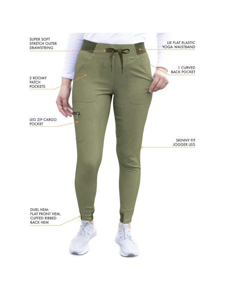 Conjunto de Scrubs Adar Pro Movement para Mujeres - Top y Pantalones