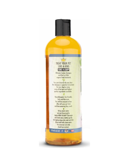 Champú Natural King Kanine King Klean 473 ml para Mascotas Champú Natural King Kanine King Klean 473 ml para Mascotas