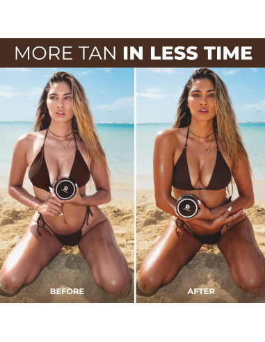 Aceite de Bronceado BYROKKO Chocolate 200ml - Acelera Bronceado