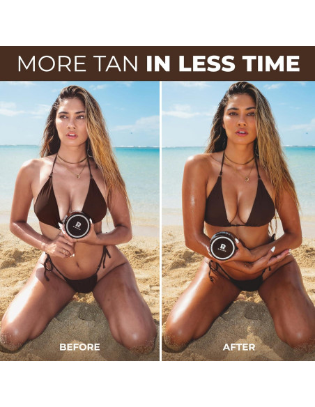 Aceite de Bronceado BYROKKO Chocolate 200ml - Acelera Bronceado