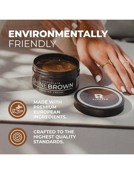 Aceite de Bronceado BYROKKO Chocolate 200ml - Acelera Bronceado