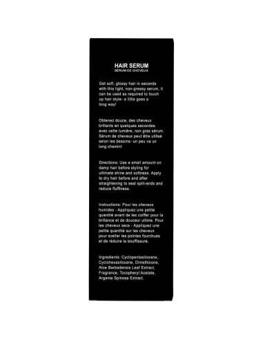 Suero de Aceite de Argán HerStyler 150 ml - Antifrizz y Brillo