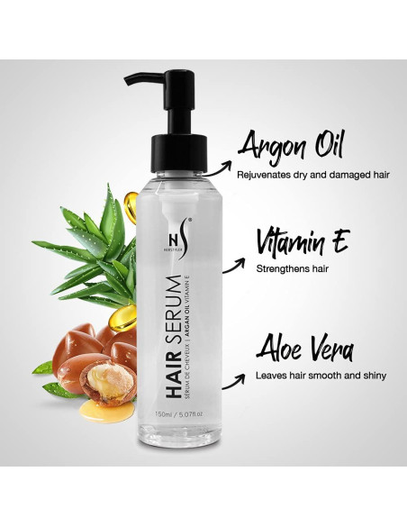 Suero de Aceite de Argán HerStyler 150 ml - Antifrizz y Brillo