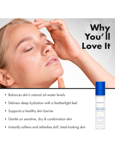 Dew It Now Spray Hidratante Facial 120ml - Ceramidas y Argán
