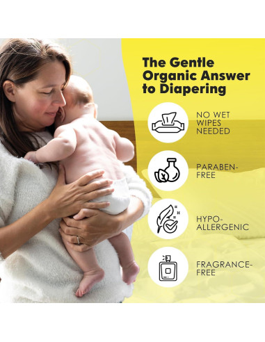 Bálsamo Orgánico para Pañales La Petite Creme 113 g - Crema Suave para Bebés