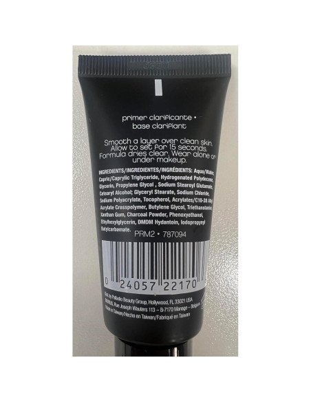 Primer Facial Clarificante Skin Detox Palladio 28g Carbón