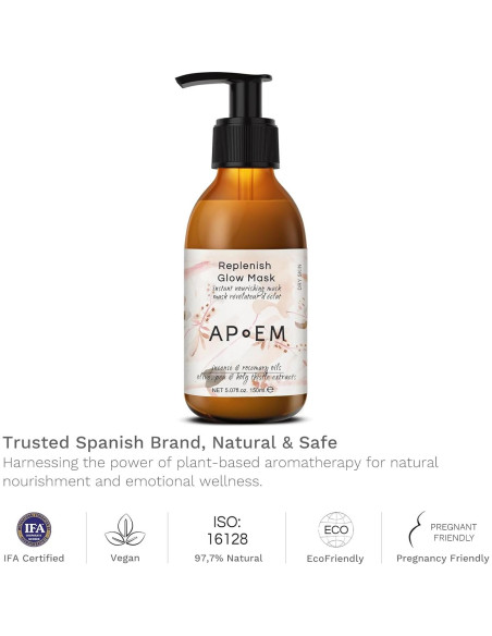 Máscara Rehidratante Brillante APoEM 150ml - Hidratación y Firmeza
