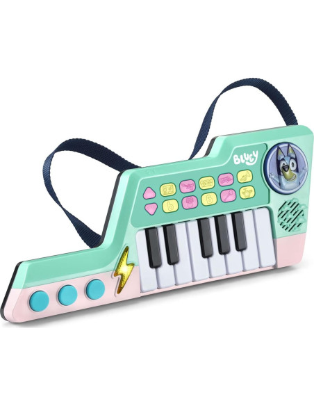Keytar Musical VTech Bluey con 10 Melodías y Correa