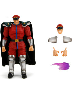 Figura Articulada M. Bison Jada Toys 15 cm Street Fighter II 2