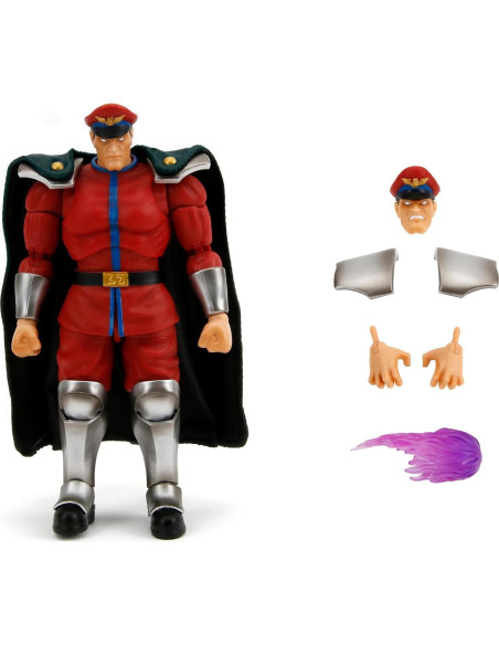 Figura Articulada M. Bison Jada Toys 15 cm Street Fighter II Figura Articulada M. Bison Jada Toys 15 cm Street Fighter II