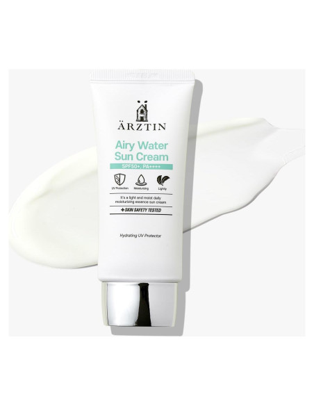 Crema Solar Loción Airy Water SPF50+ UCL - Sin Residuos Blancos
