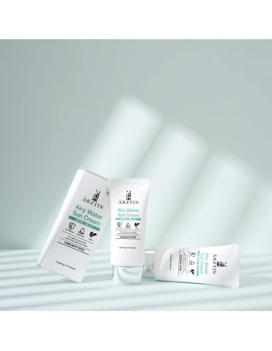 Crema Solar Loción Airy Water SPF50+ UCL - Sin Residuos Blancos