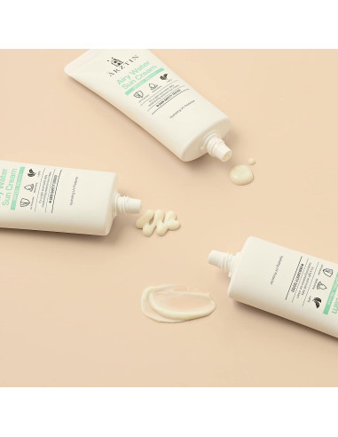 Crema Solar Loción Airy Water SPF50+ UCL - Sin Residuos Blancos