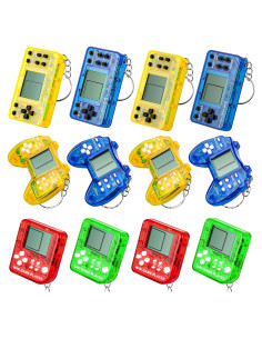 Llavero de Videojuegos HFWTWPY - 6 Piezas Retro para Fiesta