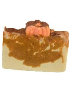 Jabón Orgánico de Proceso en Frío con Remolino Queso de Calabaza 141g