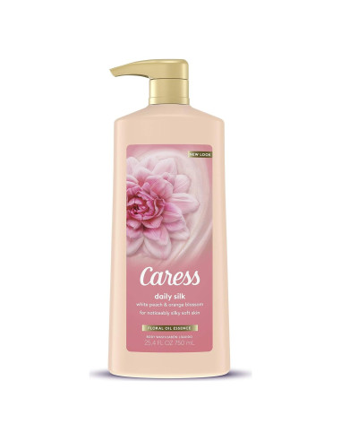 Jabón Corporal Hidratante Caress 720 ml con Extracto de Seda