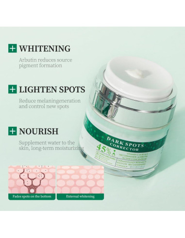 Crema Removedora de Manchas Oscuras Paminify 48g - Vitamina C