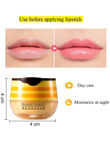 Bálsamo Labial de Miel 4 PCS WenFeng Hidratante 181g